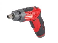 Šroubovák AKU 1/4" 3. 6V 1. 5Ah set nabíječka, příslušenství FESTA